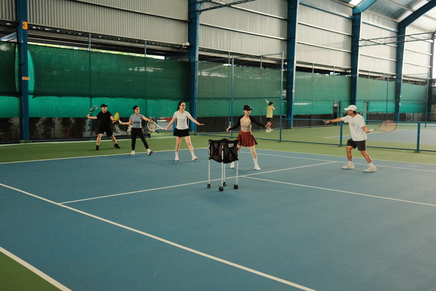 Indoor group lesson